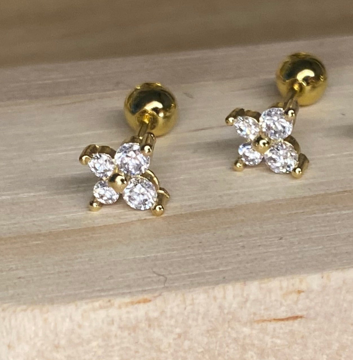 Boucles d’oreilles/ Piercing PAPILLONS 1pcs