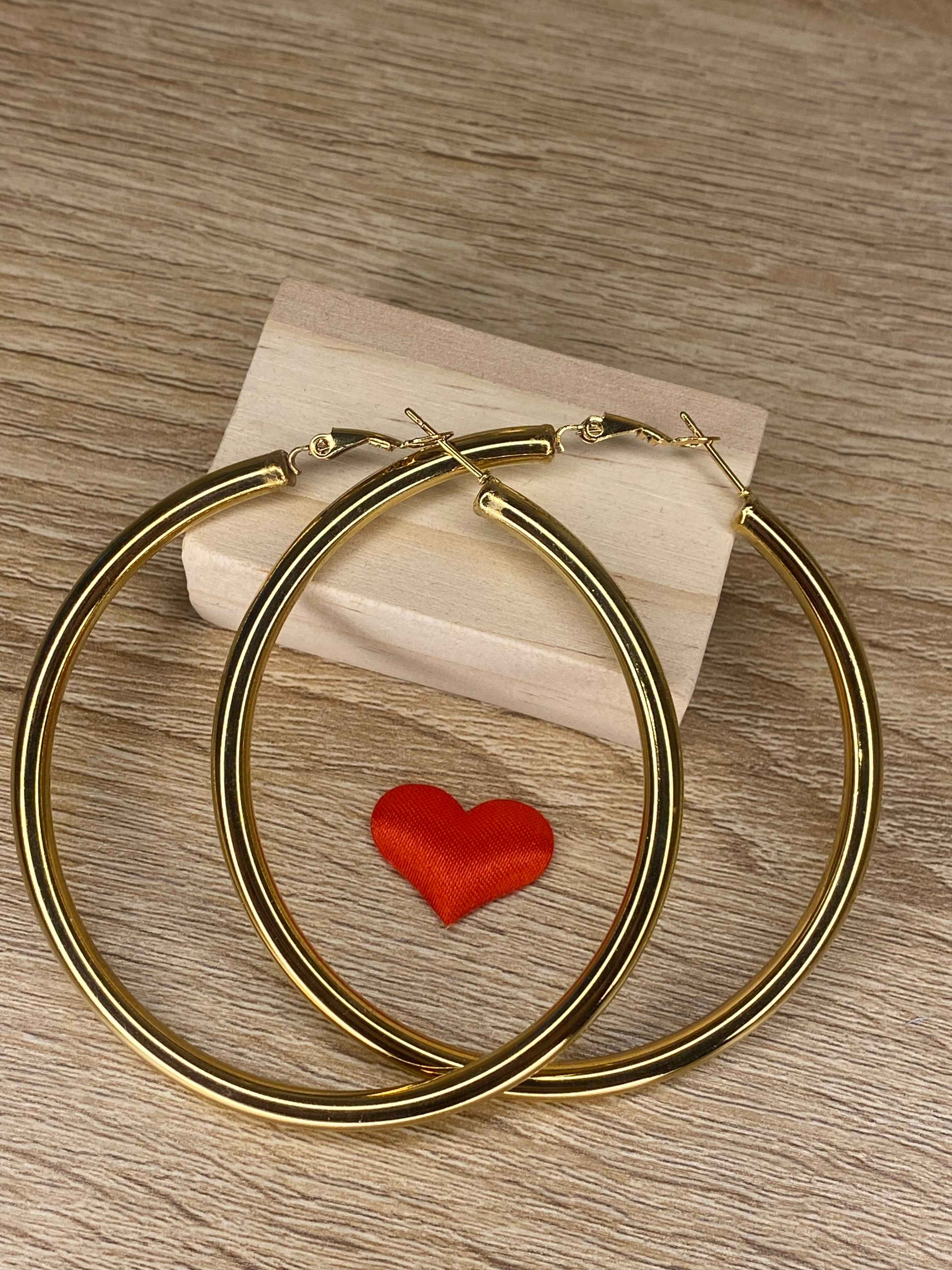 Boucles d’oreilles Créoles ANNA G
