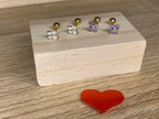 Boucles d’oreilles/ Piercing PAPILLONS 1pcs