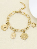Bracelet Charms Doré