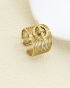 Bague ajourée