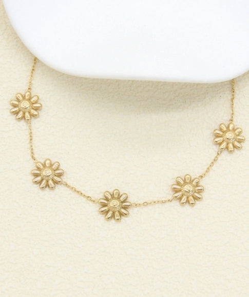 Bracelet fleur & motif marguerite